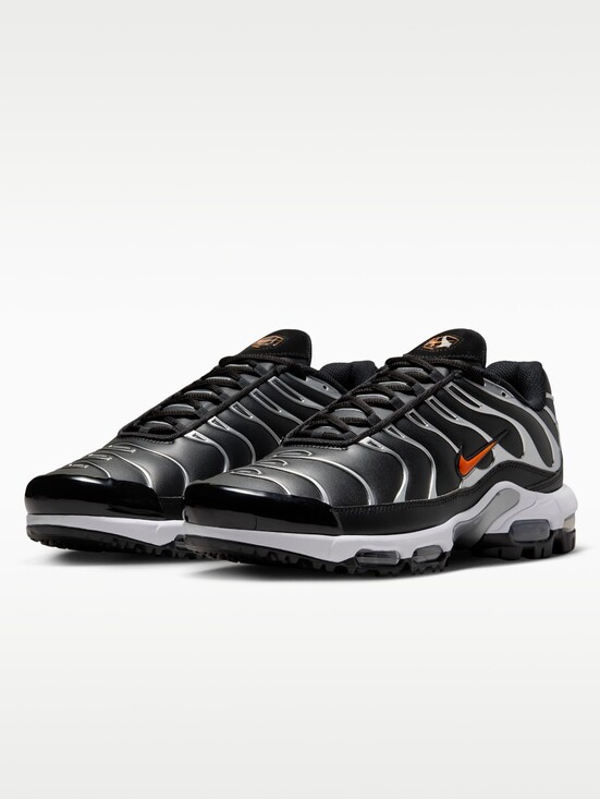 Nike | Shoes | Mens Nike Golf Air Max Plus Black Total Orange | Poshmark